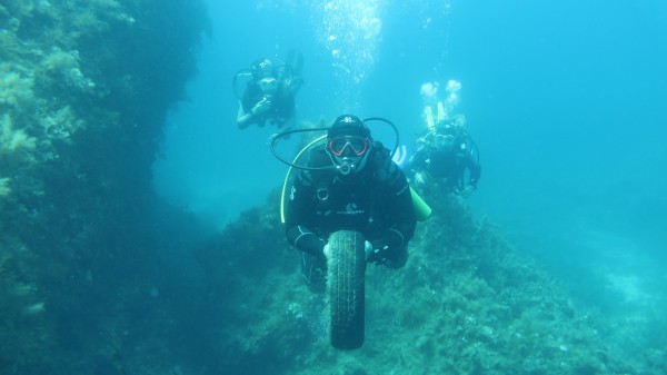 Josef das Unterwasser - Motorrad