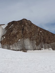 Die Wildspitze vom Gletscher aus